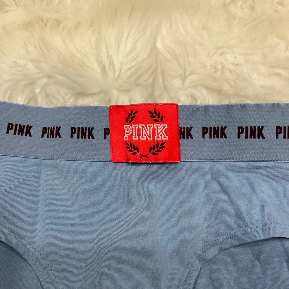 Y2K PINK Victoria's Secret Blue Underwear